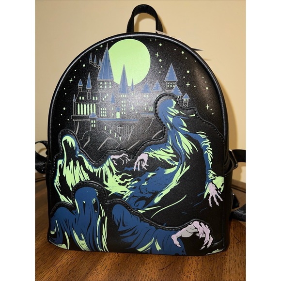 Loungefly Handbags - Loungefly - Harry Potter Dementors at Hogwarts Mini Backpack Glows In The Dark